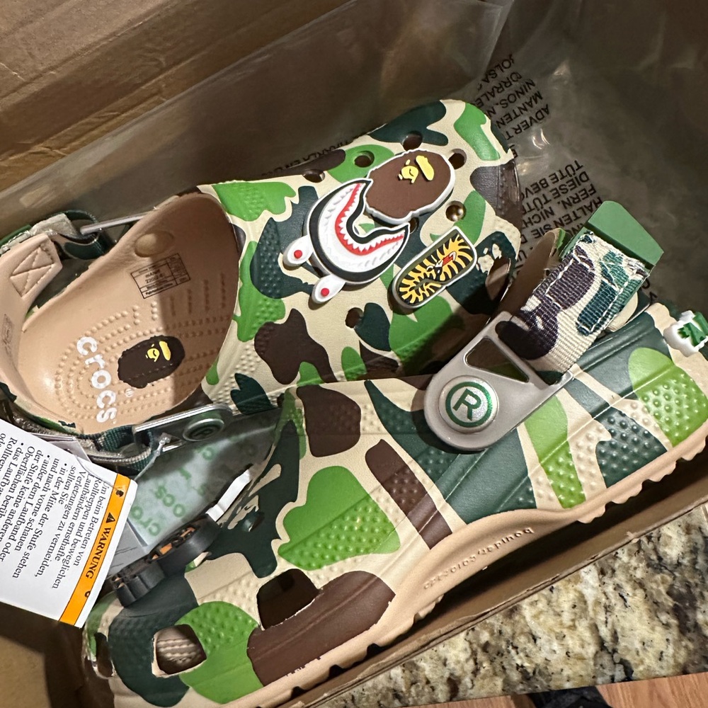 Bape CROCS